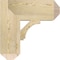 Ekena Millwork Imperial Craftsman Rough Sawn Bracket, Douglas Fir, 6"W x 18"D x 18"H BKT06X18X18IMP04RDF - alternate 4